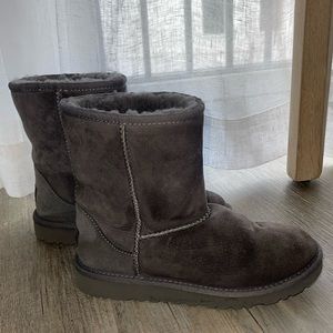 UGG Kids Classic Boot (Gray) - Size 3